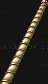 Balusters (BL_0497) 3D model for CNC machine